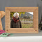 In Loving Memory Personalized Wooden Picture Frame-7" x 5" Brown Horizontal