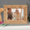 Happy 30th Birthday Personalized Wooden Picture Frame-7" x 5" Brown Horizontal (Frames)
