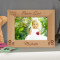 Perfectly Picked Flower Girl Personalized Wooden Picture Frame-7" x 5" Brown Horizontal (Frames)
