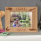 Fishing Personalized Wooden Picture Frame-7" x 5" Brown Horizontal (Frames)