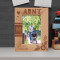 Aunt Personalized Wooden Frame 4" x 6" Brown (Vertical)