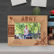 Aunt Personalized Wooden Frame-6" x 4" Brown Horizontal