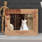 My First Communion Personalized Wooden Frame-7" x 5" Brown Horizontal