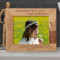 Congratulations On Your First Communion Personalized Wooden Frame-10" x 8" Brown Horizontal