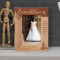 You Will Carry The Lord's Blessings And Love With You Forever Personalized Wooden Frame 4" x 6" Brown (Vertical)