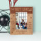 The Best Uncle Like A Dad Only Cooler Personalized Wooden Frame 3 1/2" x 5" Brown (Vertical)