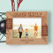 Like A Normal Uncle But Way More Good Looking Personalized Wooden Frame-7" x 5" Brown Horizontal