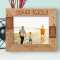 Like A Normal Uncle But Way More Good Looking Personalized Wooden Frame-10" x 8" Brown Horizontal