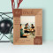 Dear Uncle I Love You Personalized Wooden Frame 3 1/2" x 5" Brown (Vertical)