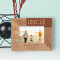 You're An Amazing Uncle Personalized Wooden Frame-5" x 3 1/2" Brown Horizontal