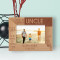 You're An Amazing Uncle Personalized Wooden Frame-6" x 4" Brown Horizontal