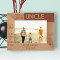 You're An Amazing Uncle Personalized Wooden Frame-7" x 5" Brown Horizontal