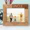 You're An Amazing Uncle Personalized Wooden Frame-10" x 8" Brown Horizontal