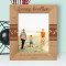 Crazy Brother Are The Best Uncle Personalized Wooden Frame 8" x 10" Brown (Vertical)