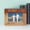 The Navy Has Both A Tradition And A Future Personalized Wooden Frame-6" x 4" Brown Horizontal