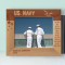 The Navy Has Both A Tradition And A Future Personalized Wooden Frame-10" x 8" Brown Horizontal