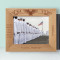 Only Our Individual Faith In Freedom Can Keep Us Free Personalized Wooden Frame-10" x 8" Brown Horizontal
