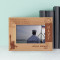 A Good Navy Is Not A Provocation To War Personalized Wooden Frame-6" x 4" Brown Horizontal