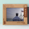 A Good Navy Is Not A Provocation To War Personalized Wooden Frame-10" x 8" Brown Horizontal