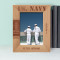 Our Ships Are Our Natural Bulwarks Personalized Wooden Frame 5" x 7" Brown (Vertical)