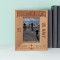 Liberty Or Death Personalized Wooden Frame 3 1/2" x 5" Brown (Vertical)