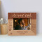 Fathers Are The First Friend You Make And The Last Love Of Your Life Personalized Wooden Frame-5" x 3 1/2" Brown Horizontal