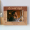 Fathers Are The First Friend You Make And The Last Love Of Your Life Personalized Wooden Frame-7" x 5" Brown Horizontal
