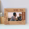 Love You Dad Personalized Wooden Frame-6" x 4" Brown Horizontal
