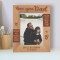 Fathers Are Patient, Kind & Loving Personalized Wooden Frame 5" x 7" Brown (Vertical)