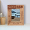 Super Dad Personalized Wooden Frame 3 1/2" x 5" Brown (Vertical)