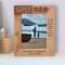 Super Dad Personalized Wooden Frame 5" x 7" Brown (Vertical)