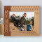 My Hero Personalized Wooden Frame-10" x 8" Brown Horizontal