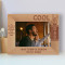 A Father's Love Is Eternal And Without End Personalized Wooden Frame-7" x 5" Brown Horizontal
