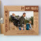 My Dad Is My Hero Personalized Wooden Frame-10" x 8" Brown Horizontal
