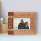 Greatest Dad Personalized Wooden Frame-5" x 3 1/2" Brown Horizontal