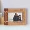 Greatest Dad Personalized Wooden Frame-6" x 4" Brown Horizontal