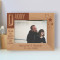 You Are The Bravest Person I Have Ever Met Personalized Wooden Frame-7" x 5" Brown Horizontal