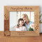 If I Know What Love Is It's Because Of You Personalized Wooden Frame-10" x 8" Brown Horizontal
