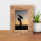 Always My Mother, Forever My Friend Personalized Wooden Frame 4" x 6" Brown (Vertical)