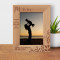 Always My Mother, Forever My Friend Personalized Wooden Frame 5" x 7" Brown (Vertical)