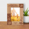 Mother Personalized Wooden Frame 4" x 6" Brown (Vertical)