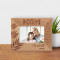 No Matter How Much I Say I Love You I Always Love You More Personalized Wooden Frame-5" x 3 1/2" Brown Horizontal