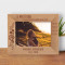 A Mother Is Your First Friend Your Best Friend Your Forever Friend Personalized Wooden Frame-7" x 5" Brown Horizontal