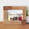 Are The People Who Know Us The Best And Love Us The Most Personalized Wooden Frame-7" x 5" Brown Horizontal