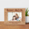 A Mother Is She Who Can Take The Place Of All Others But Whose Place No One Else Can Take Personalized Wooden Frame-6" x 4" Brown Horizontal