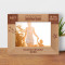 Best Mom In The Galaxy Personalized Wooden Frame-7" x 5" Brown Horizontal