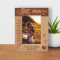 No Matter Your Age You Will Always Need Your Mom Personalized Wooden Frame 4" x 6" Brown (Vertical)