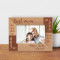 You Have My Whole Heart For My Whole Life Personalized Wooden Frame-6" x 4" Brown Horizontal