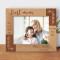 You Have My Whole Heart For My Whole Life Personalized Wooden Frame-10" x 8" Brown Horizontal