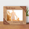 A Mother's Love Endures Through All Personalized Wooden Frame-7" x 5" Brown Horizontal